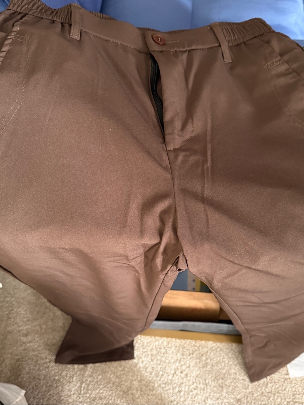 Women’s Brown Casual Pull-On Pants